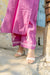Savya Cotton Chikankari Kurta Set- Pink (Set of 2)